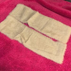 NEW Velvet Arm Warmers Long Fingerless Gloves. Wrist Warmers with Thumb Holes